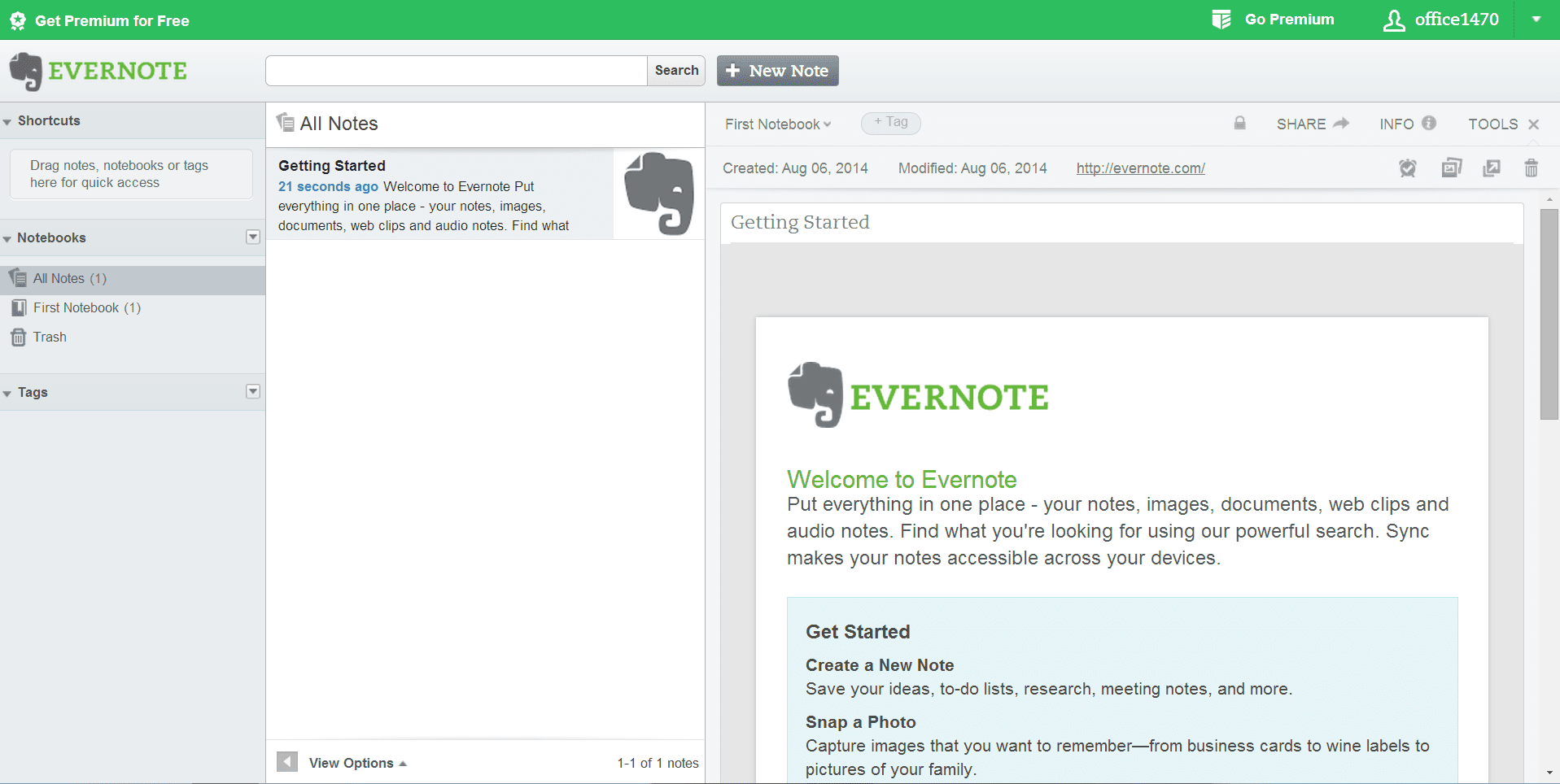 Как эффективно работать в evernote