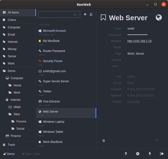 Сегодняшний пост про KeeWeb — ту самую альтернативу между адептами KeePass и современными любителями LastPass, Dashlane и прочих Ну, почти